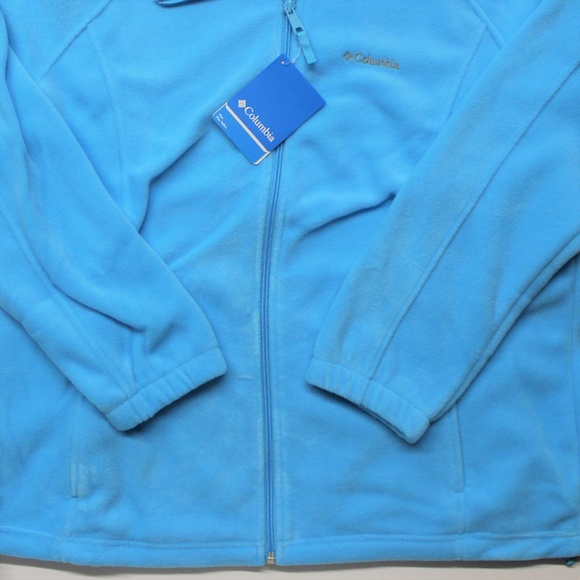 Columbia Three Lakes Fleece Jacket New Atoll - 2X - Picture 3 of 5